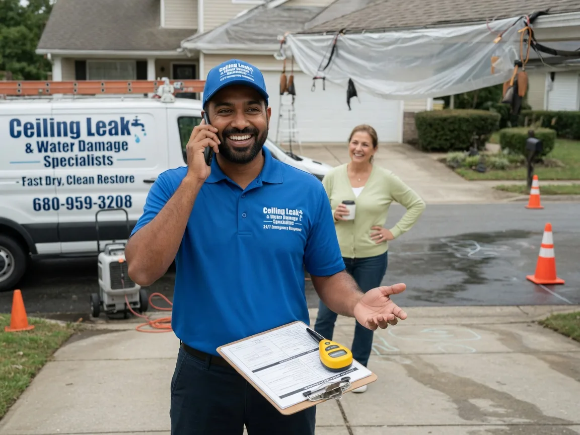 Ceiling Leak Cleanup Glen Wild, NY FAQs